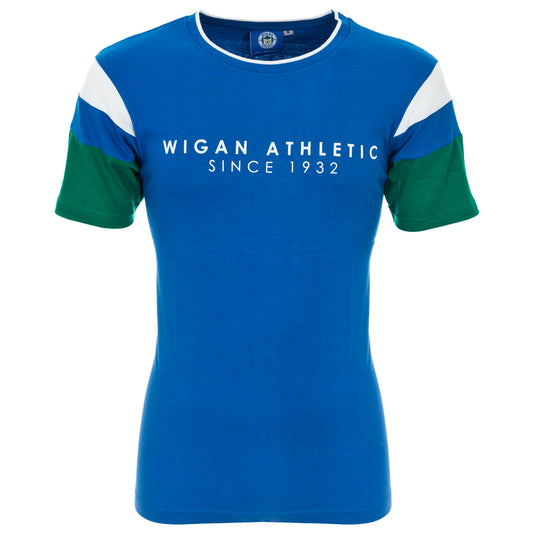 Clarke T-Shirt (Blue/White/Green)
