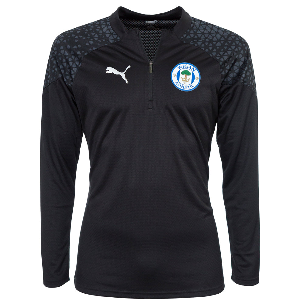 Away Youth Cup 1/4 Zip Top (Black)