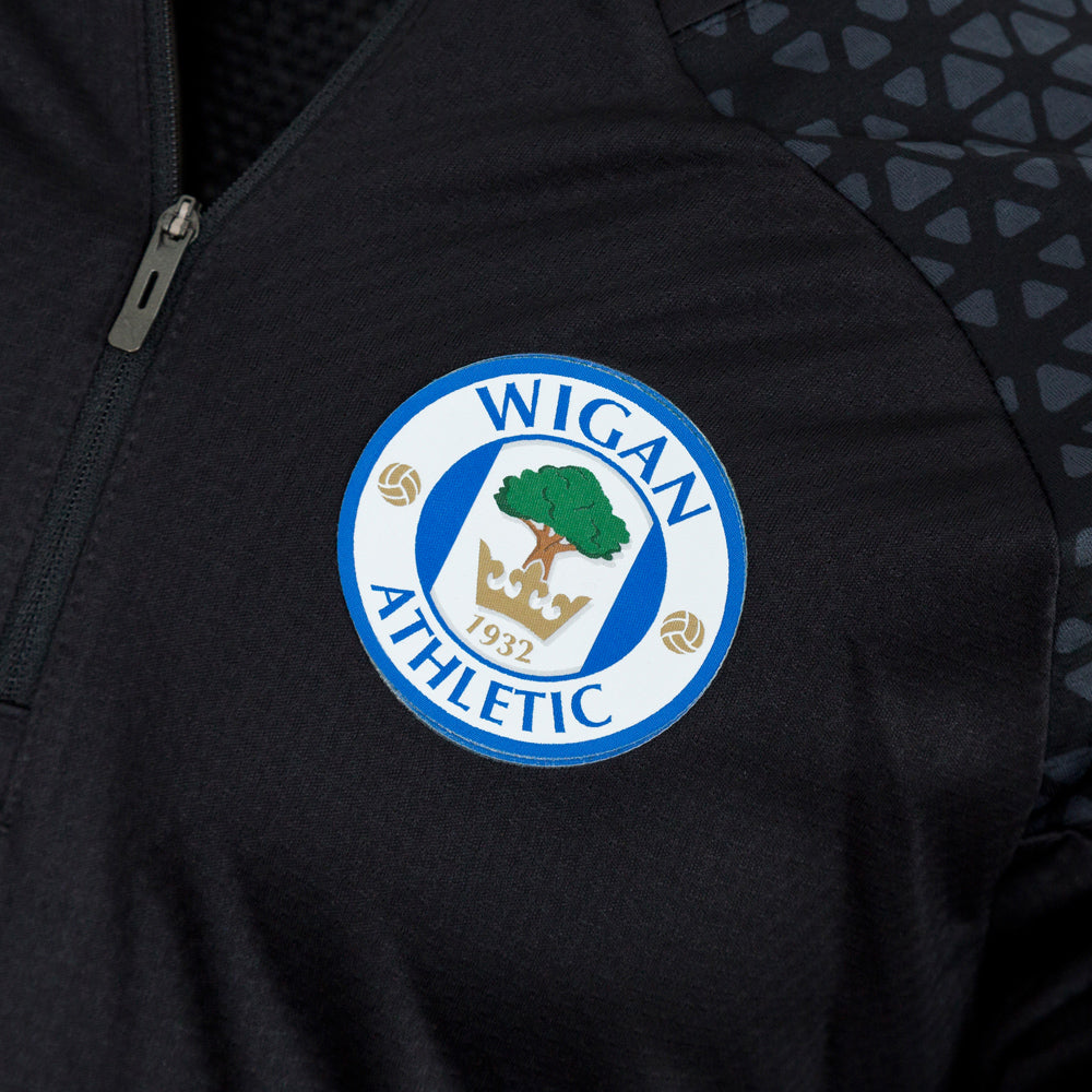 Away Youth Cup 1/4 Zip Top (Black)