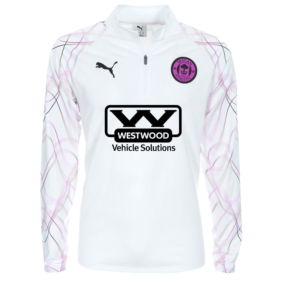 25/26 Alternate Adult 1/4 Zip Top White