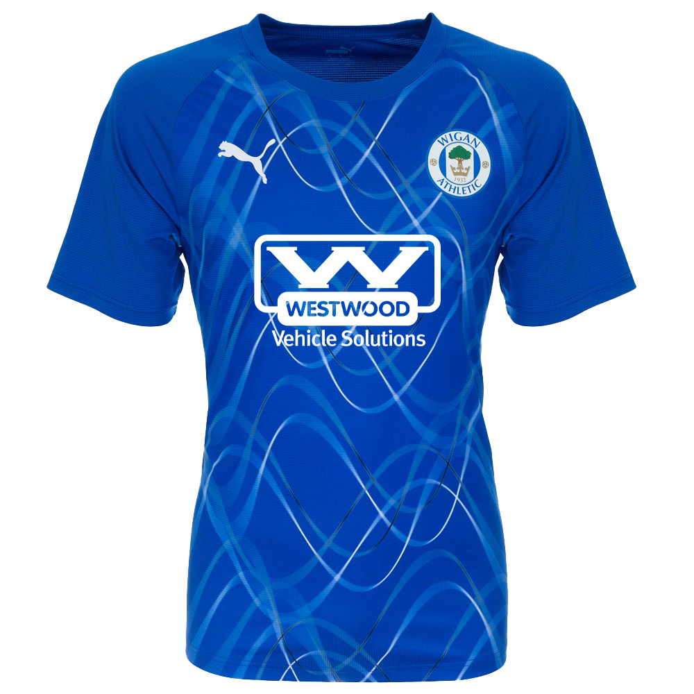 25/26 Adult Home Warm Up T-Shirt Blue