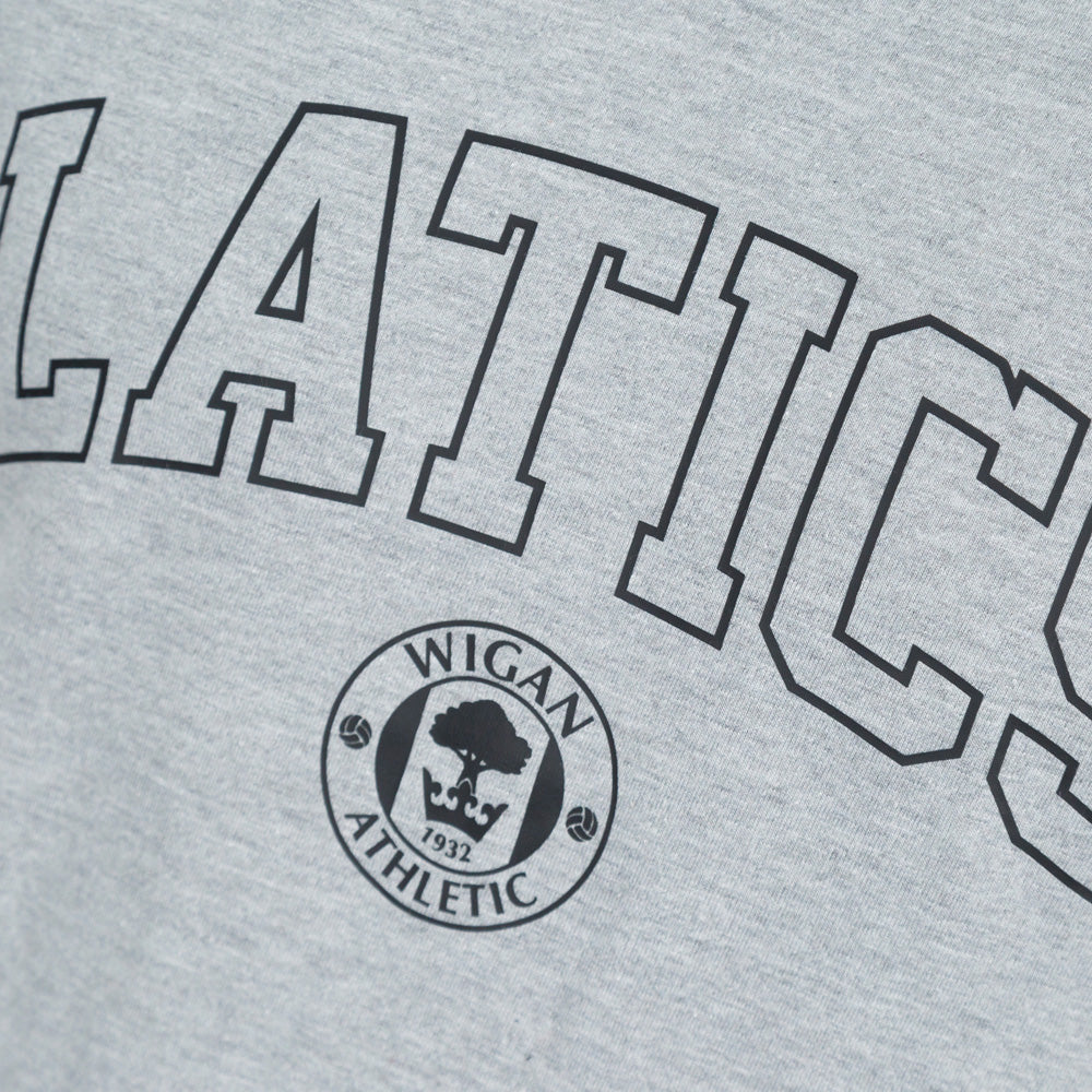 Latics Curve T-Shirt Grey