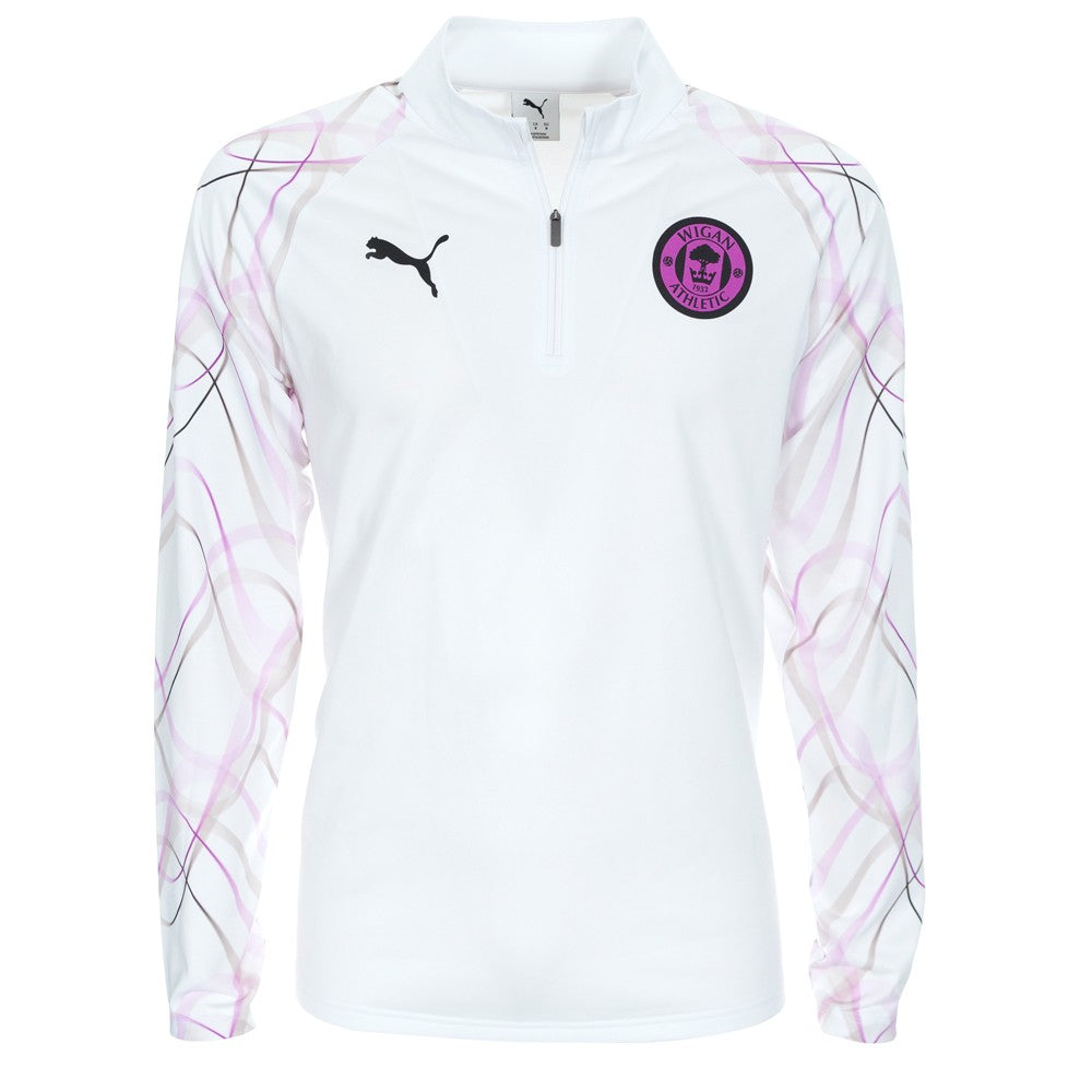 25/26 Alternate Adult 1/4 Zip Top White