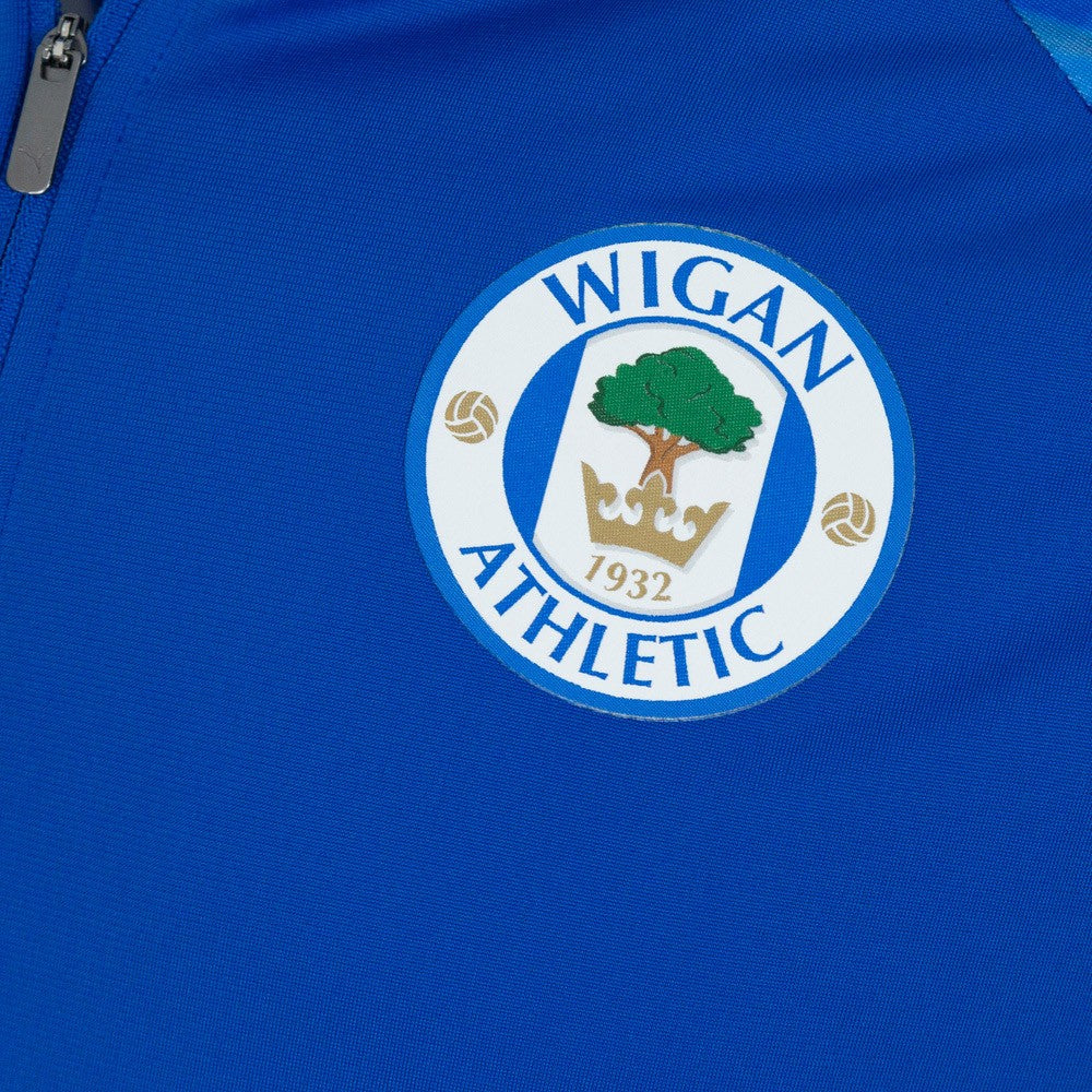 25/26 Adult Home Warm Up 1/4 Zip Blue