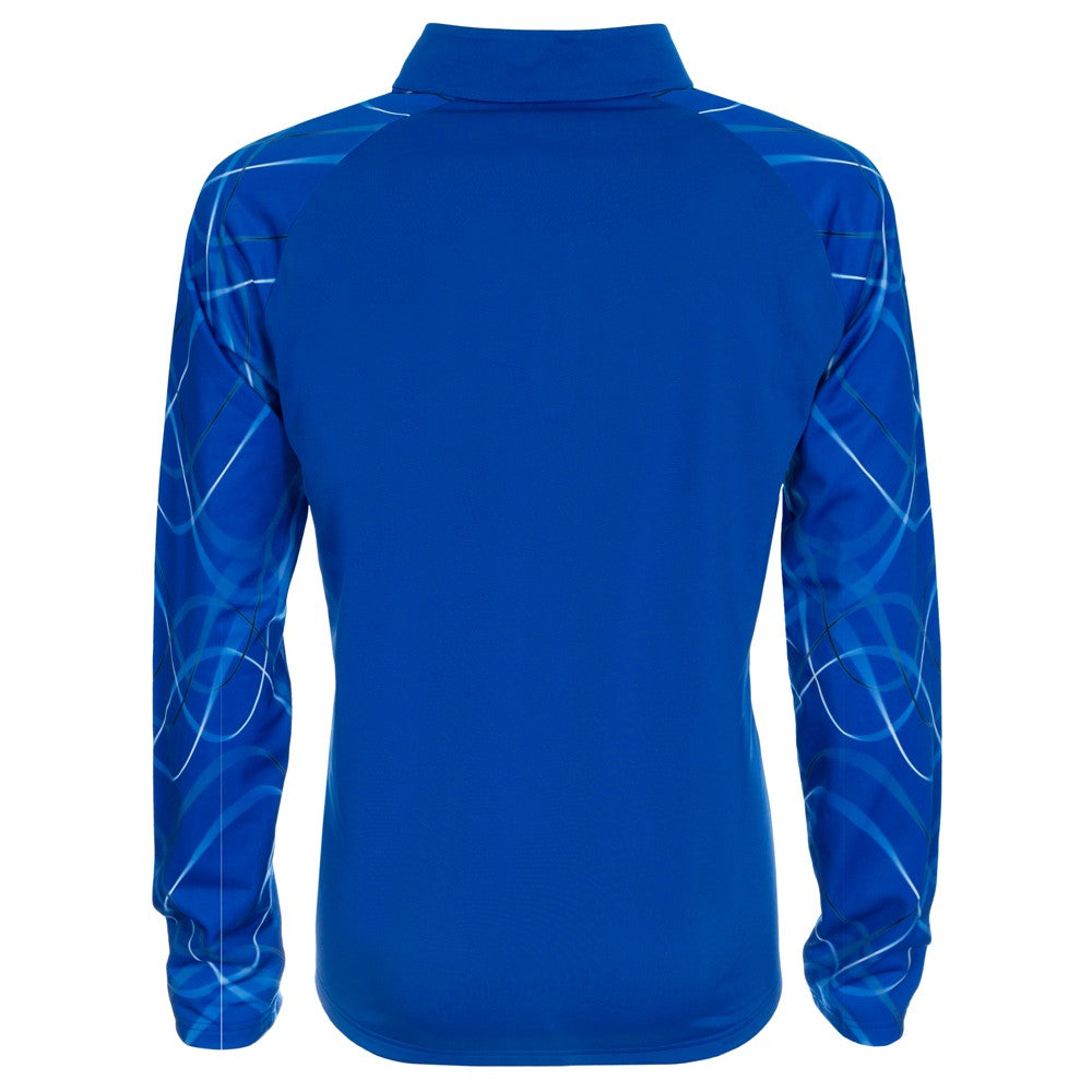 25/26 Adult Home Warm Up 1/4 Zip Blue