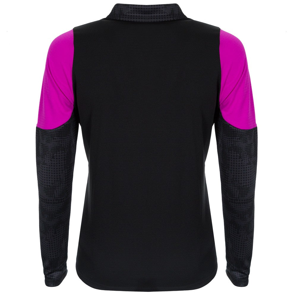 25/26 Adult Training 1/4 Zip Top Black/Magenta