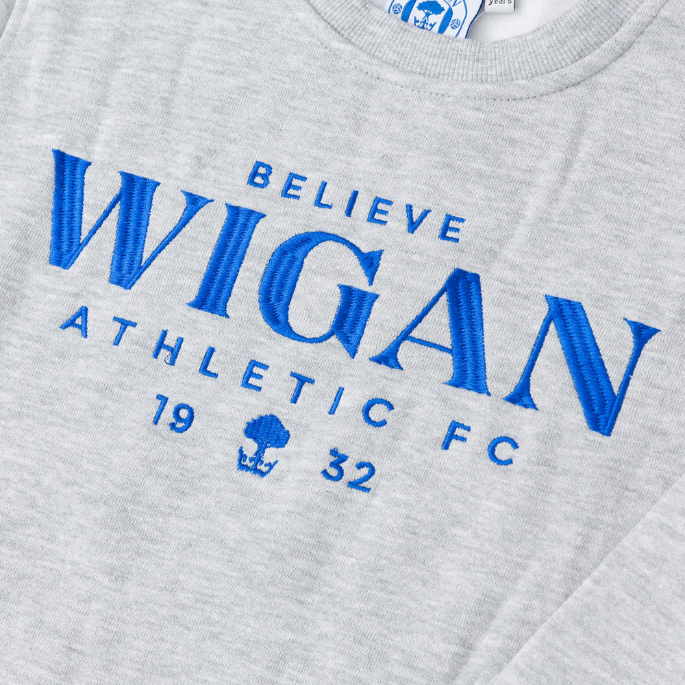 Wigan Athletic Youth Sweatshirt (Charcoal)