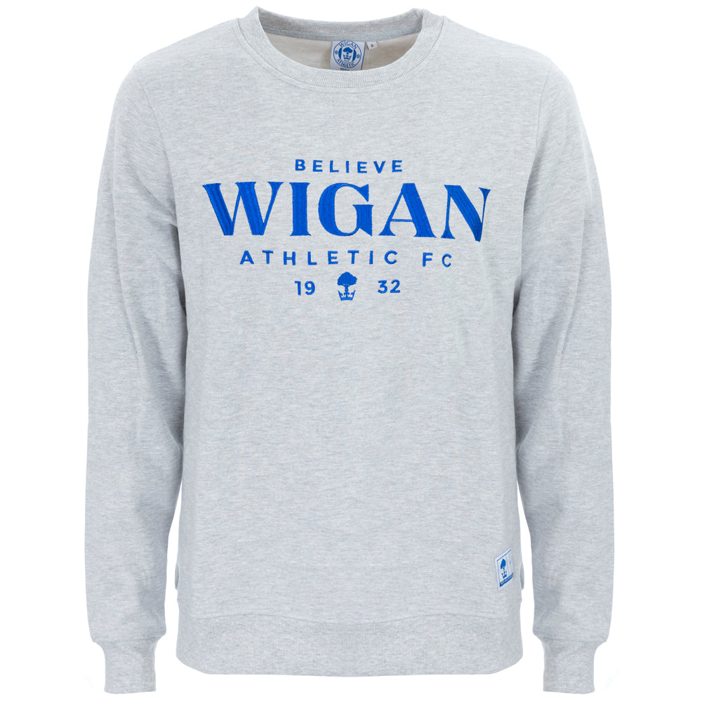 Wigan Athletic Adult Sweatshirt (Charcoal)