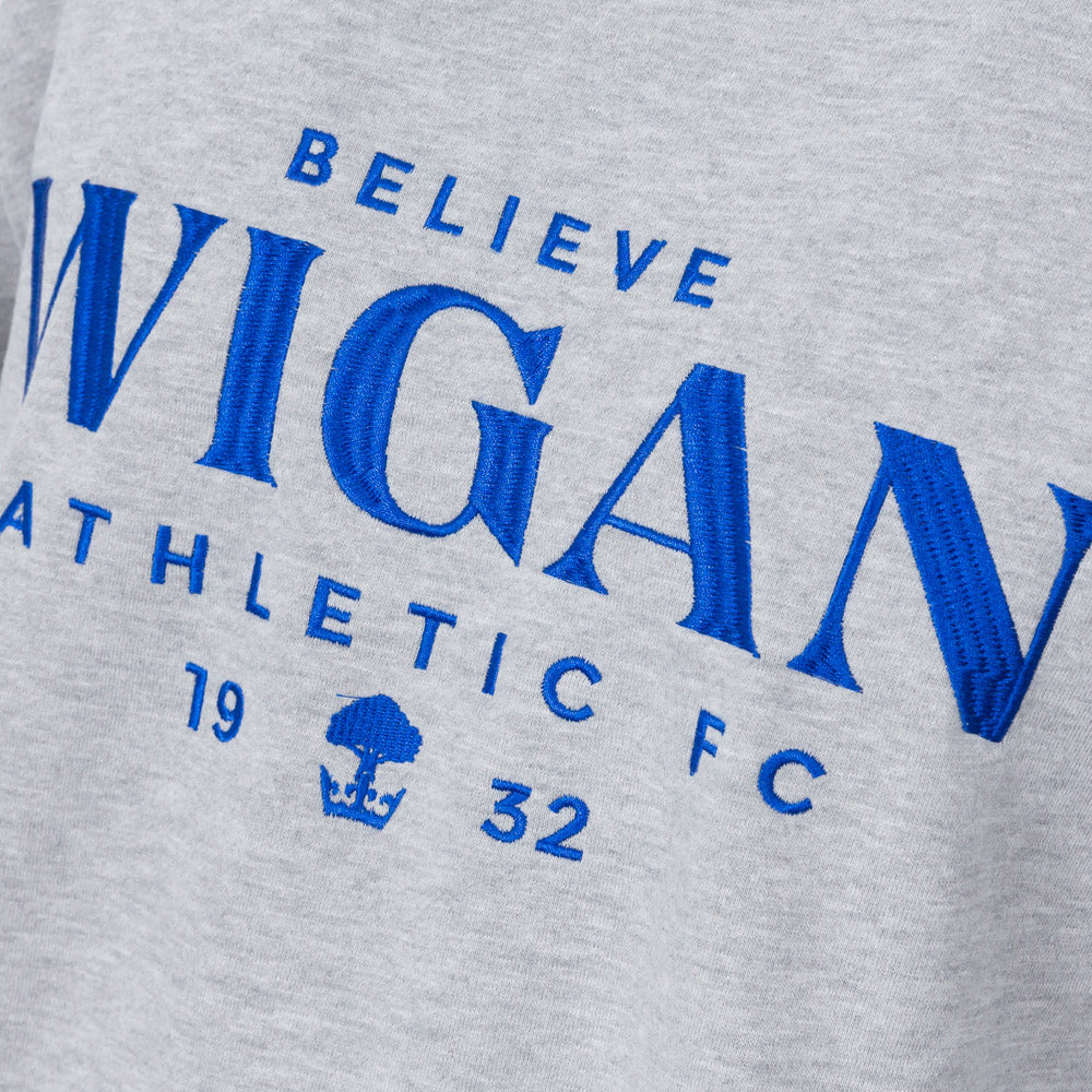 Wigan Athletic Adult Sweatshirt (Charcoal)