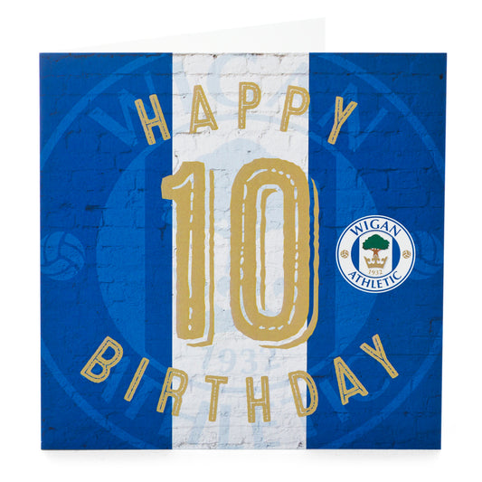 Happy 10th Birthday Card