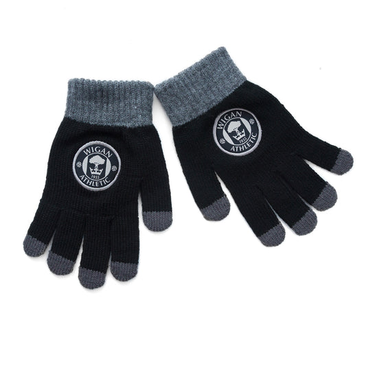 Youth Touchscreen Gloves (Black)
