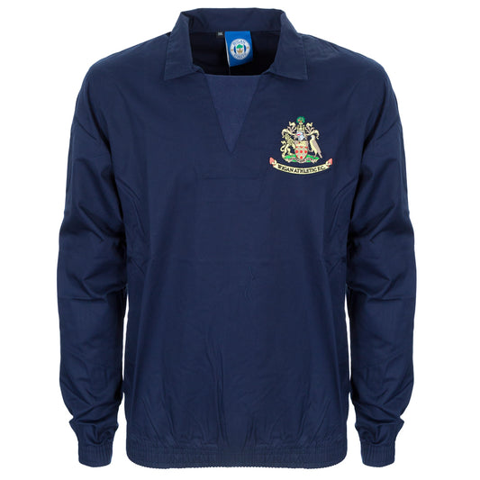 Retro Drill Top - Navy