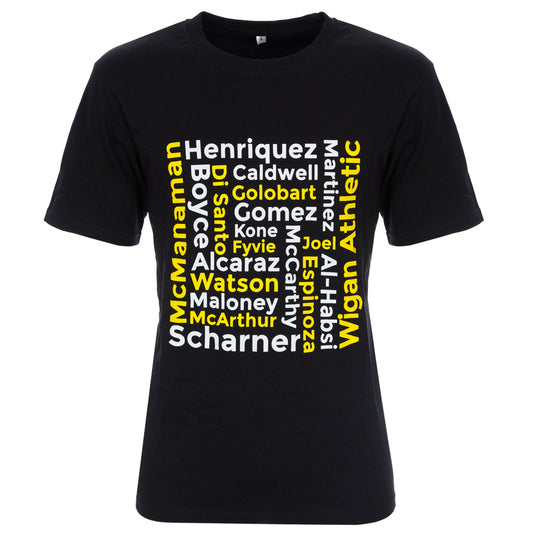 FA Cup Squad T-Shirt (Black)