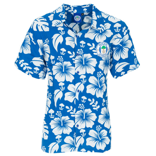 HAWAIIAN SHIRT Blue/White