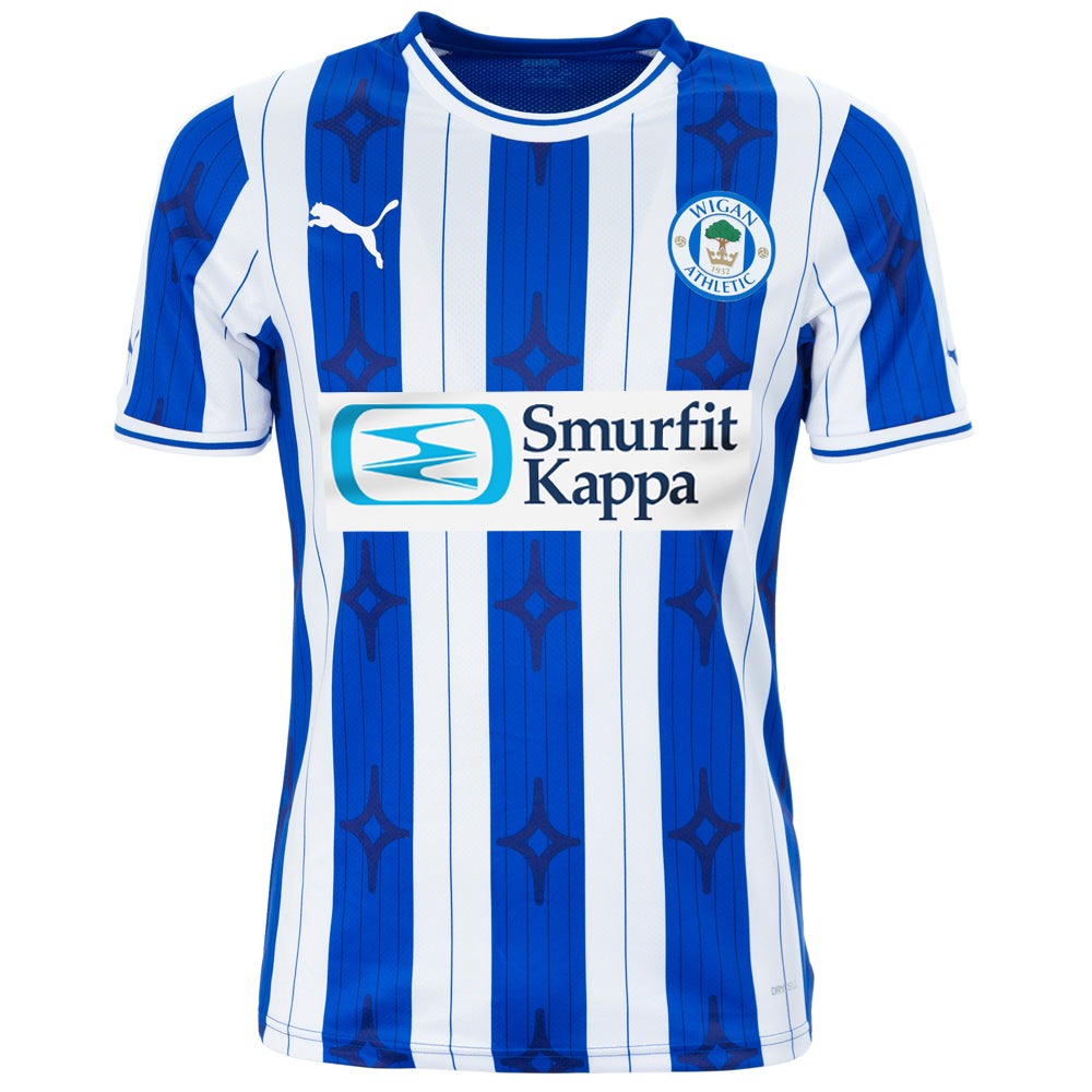 Home Youth Shirt 23/24 (Blue/White) – Wigan Athletic FC