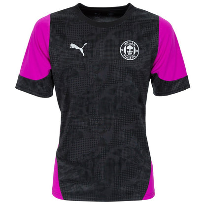 25/26 Adult Training T-Shirt Black/Magenta