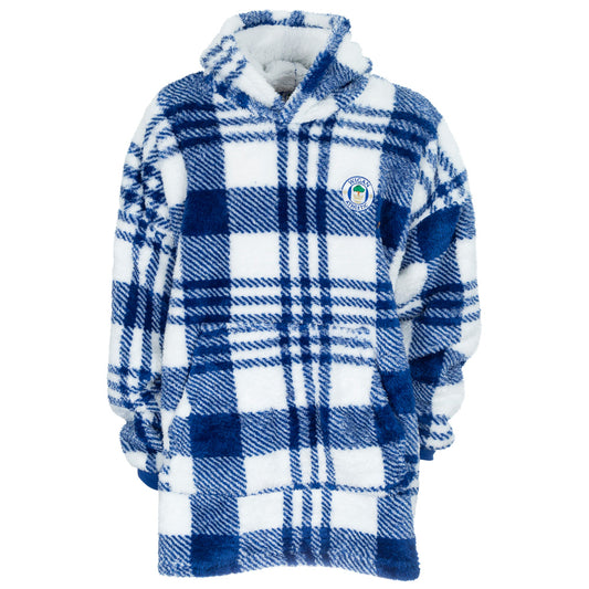 Youth Plaid Oversized Hoodie