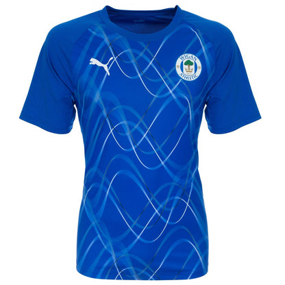 25/26 Junior Home Warm Up T-Shirt Blue