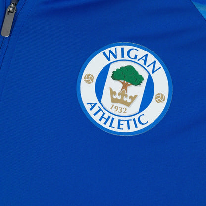 25/26 Adult Home Warm Up 1/4 Zip Blue
