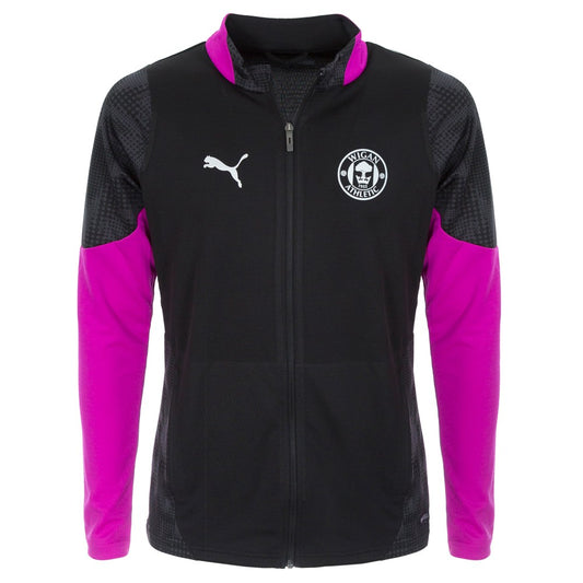 25/26 Adult Walkout Jacket Black/Magenta