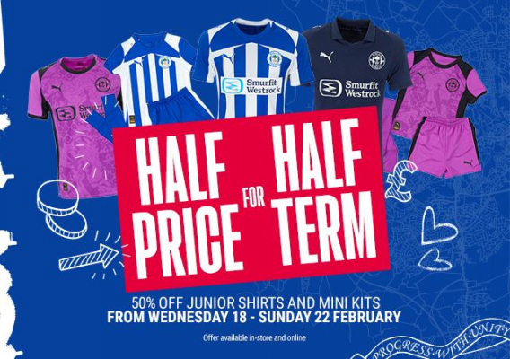HALF PRICE FOR HALF TERM 