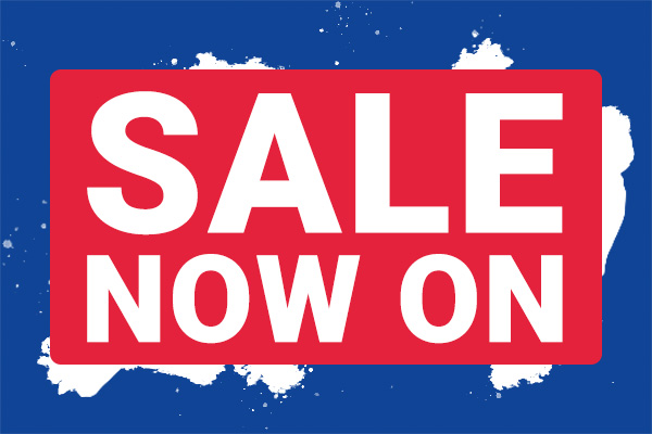 SALE NOW ON