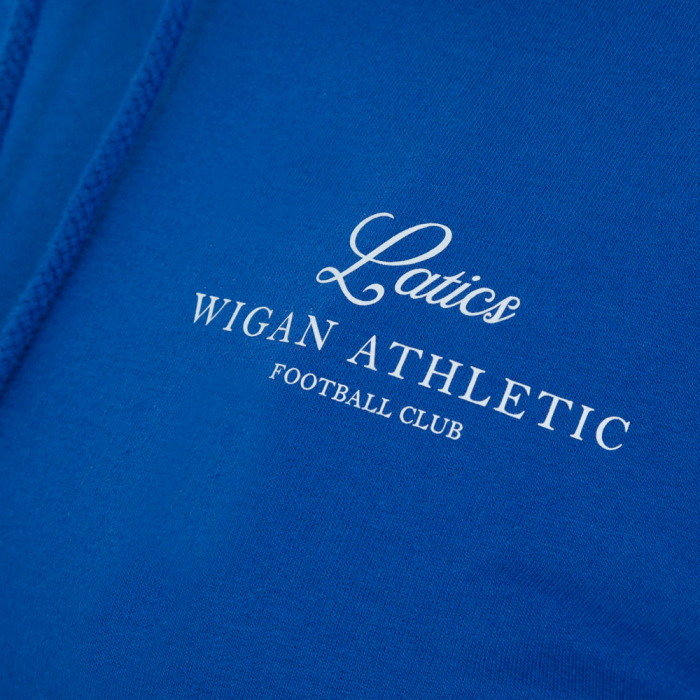 Ladies Latics Blue Hoodie