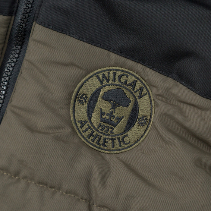 Junior Padded Gilet Khaki 