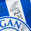 Wigan Athletic striped signed pennant