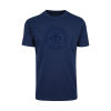 NAVY FADED CREST T-SHIRT