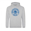 GREY CREST HOODIE 