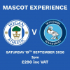 MASCOT EXPERIENCE- Wycombe Wanderers 19/9/26
