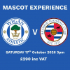 MASCOT EXPERIENCE- Reading FC 17/10/26