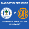 MASCOT EXPERIENCE- Cambridge United 6/3/27