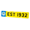 Metal Number Plate
