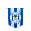 Wigan Athletic striped signed pennant