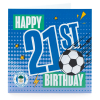 Latics 21st Birthday Card