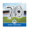 Latics 70th Birthday Card