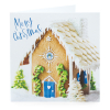 Latics Gingerbread House Christmas Card