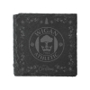 CREST SLATE XMAS COASTER 