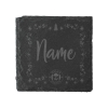 SLATE PERSONALISED COASTER 
