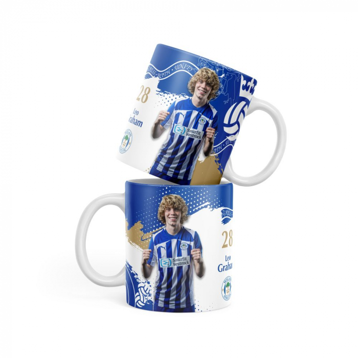 LEO GRAHAM PLAYER MUG