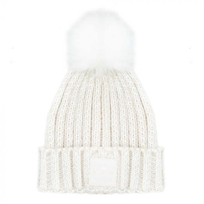 LATICS WOMENS BEIGE BEANIE