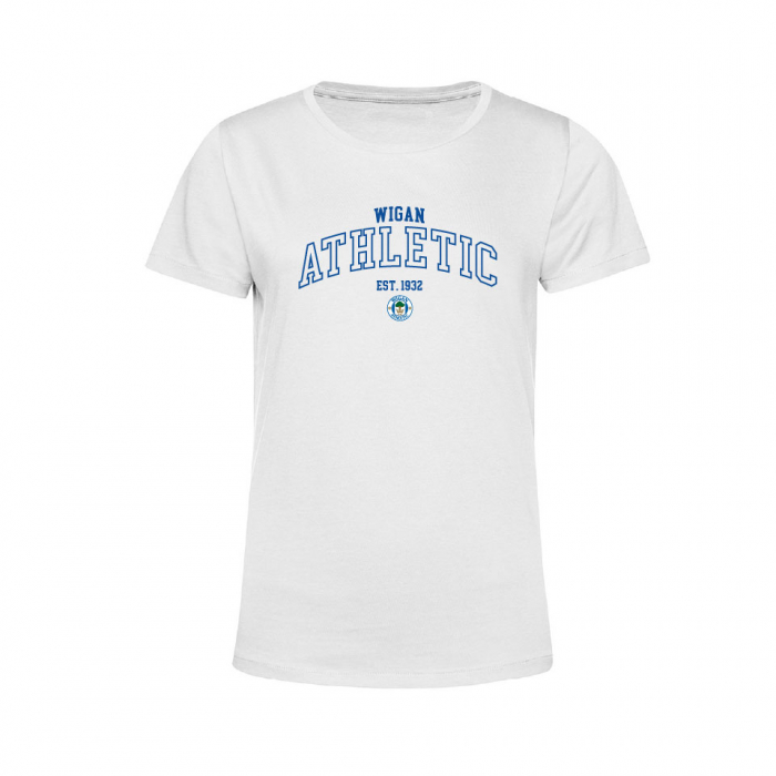 WIGAN ATHLETIC WHITE TEE