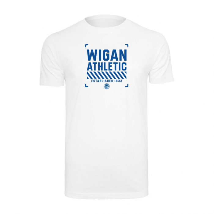 WIGAN ATHLETIC WHITE TEE 
