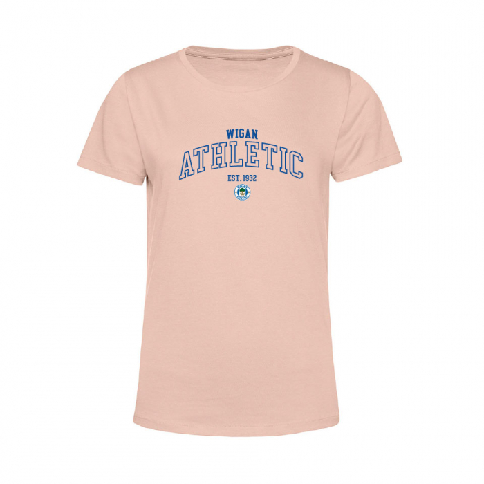WIGAN ATHLETIC SOFT ROSE TEE