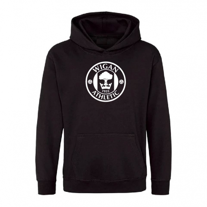 BLACK CREST HOODIE YOUTH 