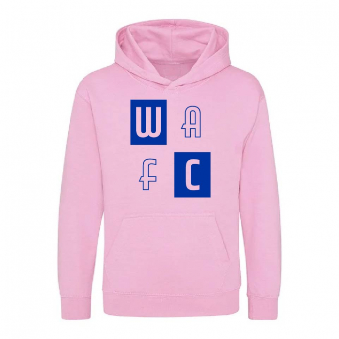 LIGHT PINK WAFC HOODIE YOUTH 