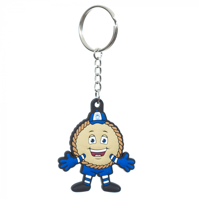 Crusty the Pie Keyring