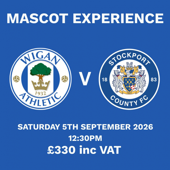 MASCOT EXPERIENCE- Stockport County 5/9/26